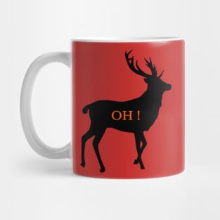 Deer on Christmas best Gift for Christmas Mug
